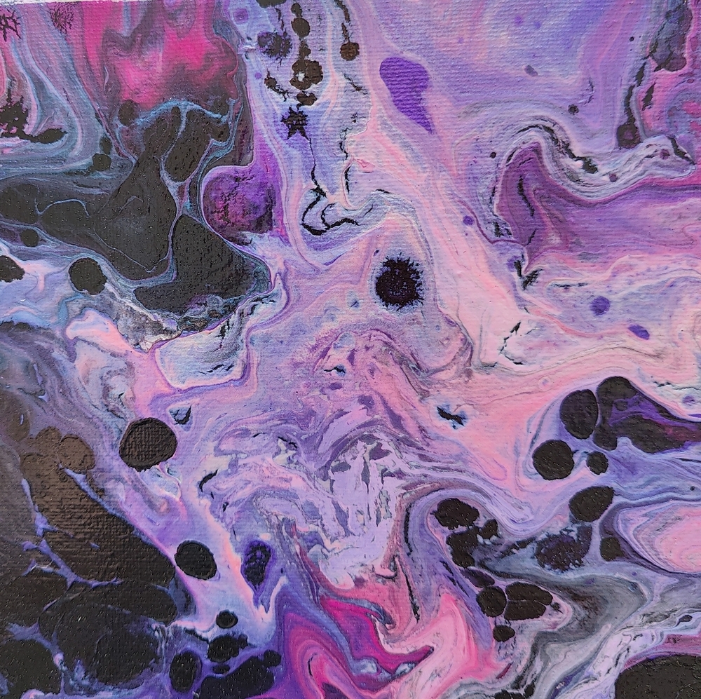 Original Acrylic Art  - 8 x 10 Inch Canvas - Picture 9 of 11